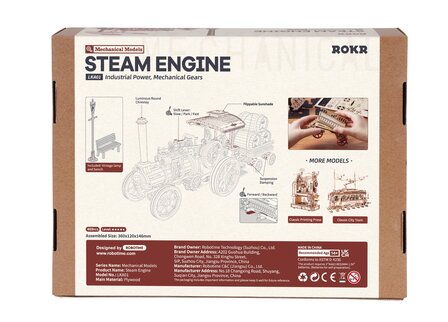 Robotime Steam Engine