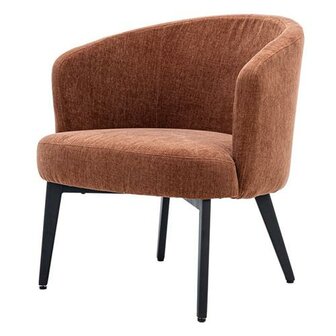 Fauteuil Albi- fabric Nature 500 Pearl copper