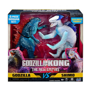 The new empire 15 cm Godzilla versus Shimo 2-pack