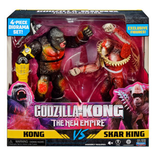 The new empire 15 cm Kong versus Skar King 2-pack