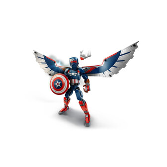 LEGO Super Heroes Nieuwe Captain America bouwfiguur