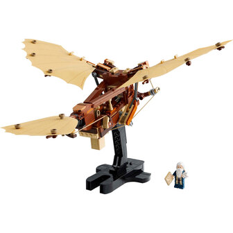 LEGO Icons De vliegmachine van Leonardo da Vinci