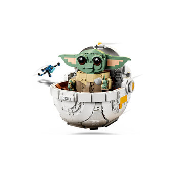 LEGO Star Wars Grogu met zweefkinderwagen