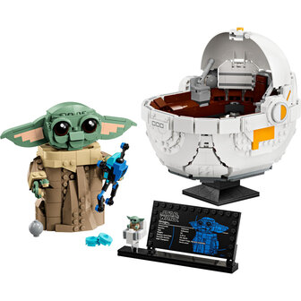 LEGO Star Wars Grogu met zweefkinderwagen