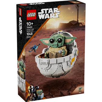 LEGO Star Wars Grogu met zweefkinderwagen