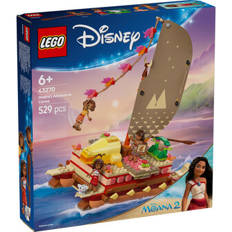 LEGO Disney Princess Vaiana&#039;s avonturenkano