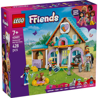 LEGO Friends Dierenkliniek voor paarden en huisdieren