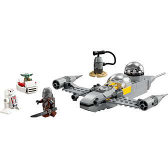 LEGO Star Wars Mando en Grogu&#039;s N-1 Starfighter