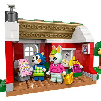 LEGO Animal Crossing Kleermakerij van de zusjes Able