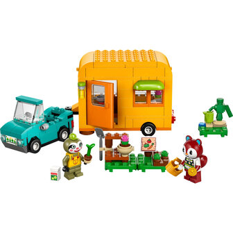 LEGO Animal Crossing Leifs caravan en tuinwinkel