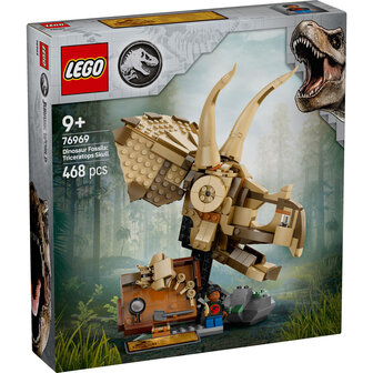 LEGO Jurassic World Dinosaurusfossielen: Triceratops schedel