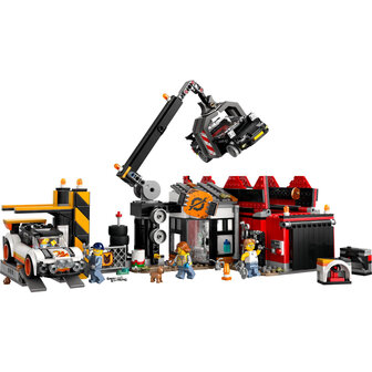 LEGO My City Schroothoop met auto&#039;s