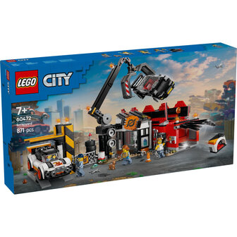 LEGO My City Schroothoop met auto&#039;s