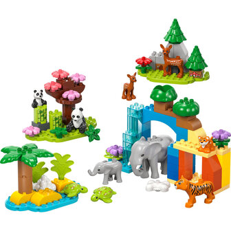 LEGO DUPLO 3-in-1 families van wilde dieren