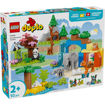 LEGO DUPLO 3-in-1 families van wilde dieren