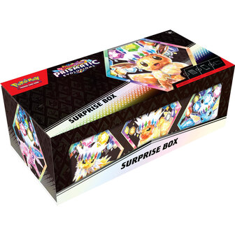 Pokemon TCG Sv08.5 Prismatic Evolutions Surpr. Box