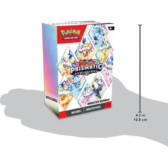 Pokemon TCG Sv08.5 Prismatic Evolutions B. Bundle