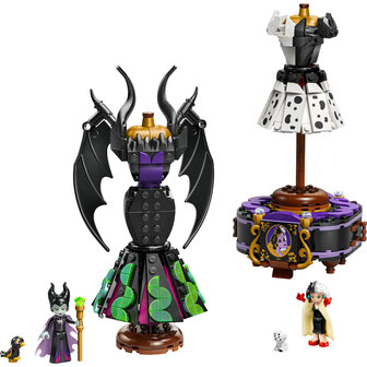 LEGO Disney Classic De jurken van Maleficent en Cruella De Vil