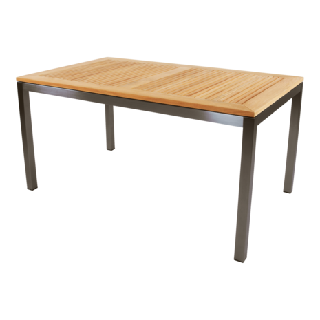 Marmaris Tafel RVS 152x90cm