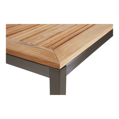 Marmaris Tafel RVS 152x90cm