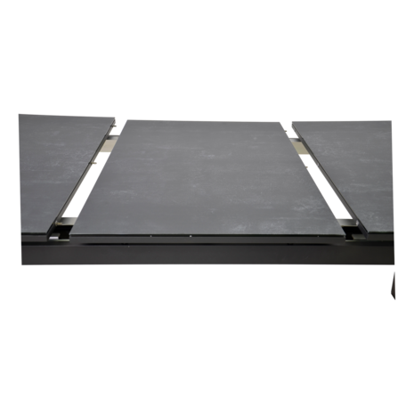 Uittrektafel Baleno Negro 180/240x75cm