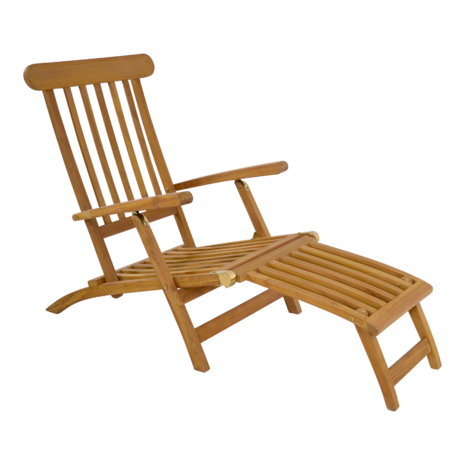 Deckchair Teak verstelbaar