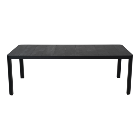 Tafel Castilla 2.0 Negro 220x100cm