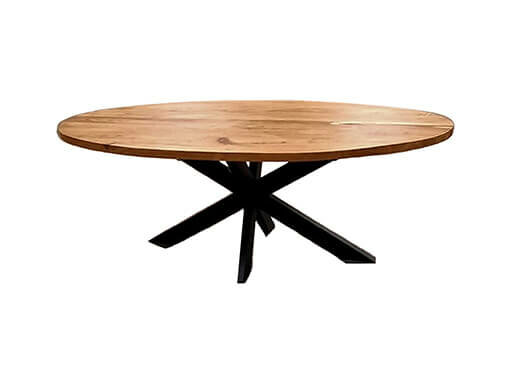 Eettafel ovaal 220 cm