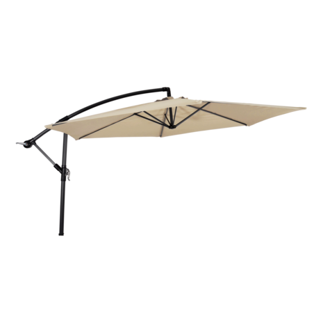 Gemini zweefparasol ecru 3 m