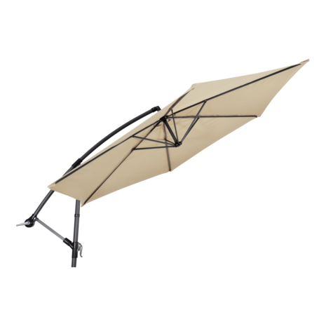 Gemini zweefparasol ecru 3 m