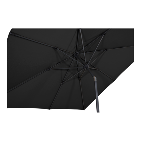 Parasol Libra zwart 2.5x2.5 m