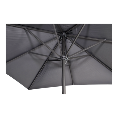 Virgo parasol grijs 3x3 m