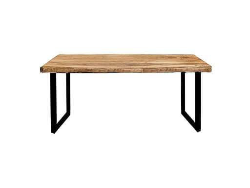 Boomstam tafel 220 x 90 cm