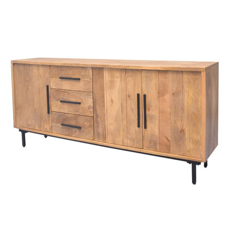 Dressoir Jayden 3 deuren, 3 lades 180cm