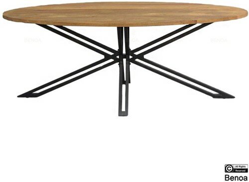 Eettafel Jayden Elipse 200cm