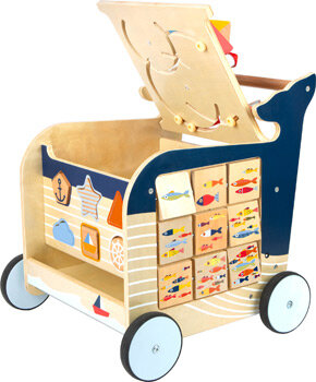 Baby Walvis Loopwagen