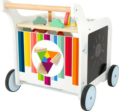 Houten Baby Olifant Loopwagen