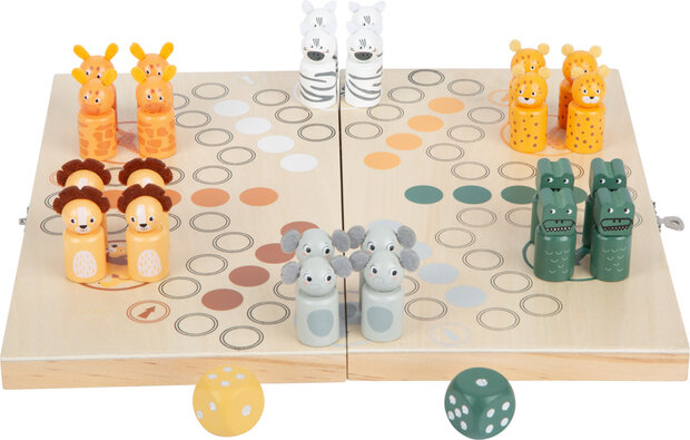 Ludo voor 6 spelers "Safari"