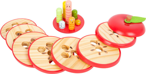 Houten Stapelspel Appel