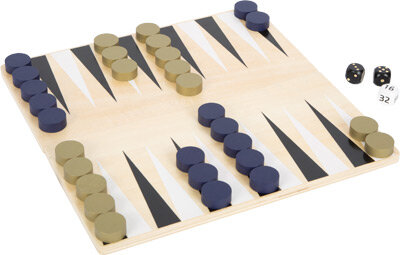 Schaak en Backgammon Spel (Golden Edition)