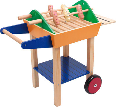 Houten Party Barbecue Set