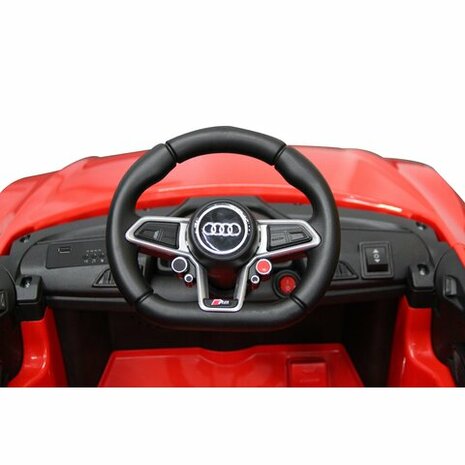 Accuvoertuig Audi R8 Spyder 18V Rood - Einhell Power X-Change incl. Starter Set