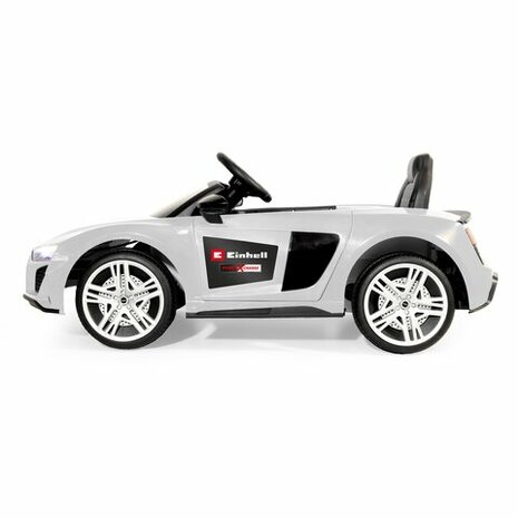 Accuvoertuig Audi R8 Spyder 18V Wit - Einhell Power X-Change incl. starter set