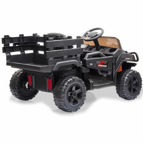 Accuvoertuig Offroader Bufalo Zwart 12V