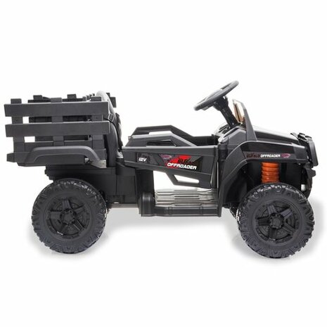 Accuvoertuig Offroader Bufalo Zwart 12V