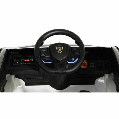 Accuvoertuig Lamborghini Sián FKP 37 Wit 12V