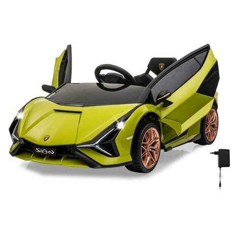 Accuvoertuig Lamborghini Sián FKP 37 Groen 12V