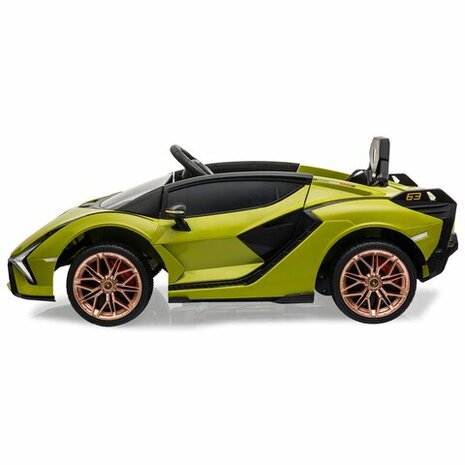 Accuvoertuig Lamborghini Sián FKP 37 Groen 12V