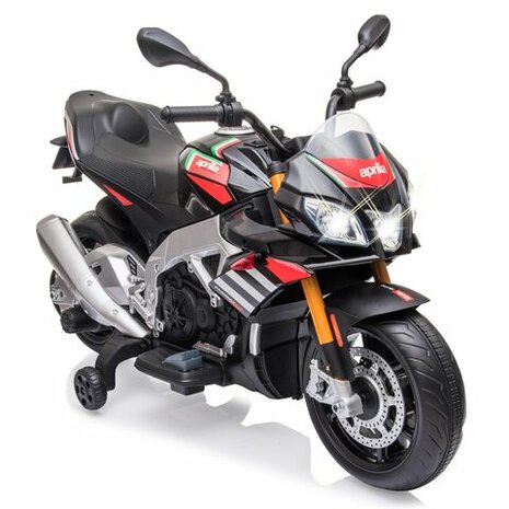 Accuvoertuig Aprilia Tuono V4 1100 RR Italiaans Design 12V