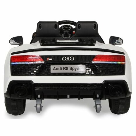 Accuvoertuig Audi R8 Spyder V10 Performance Quattro Wit